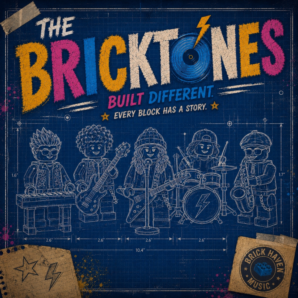 The Bricktones - Built Different album cover