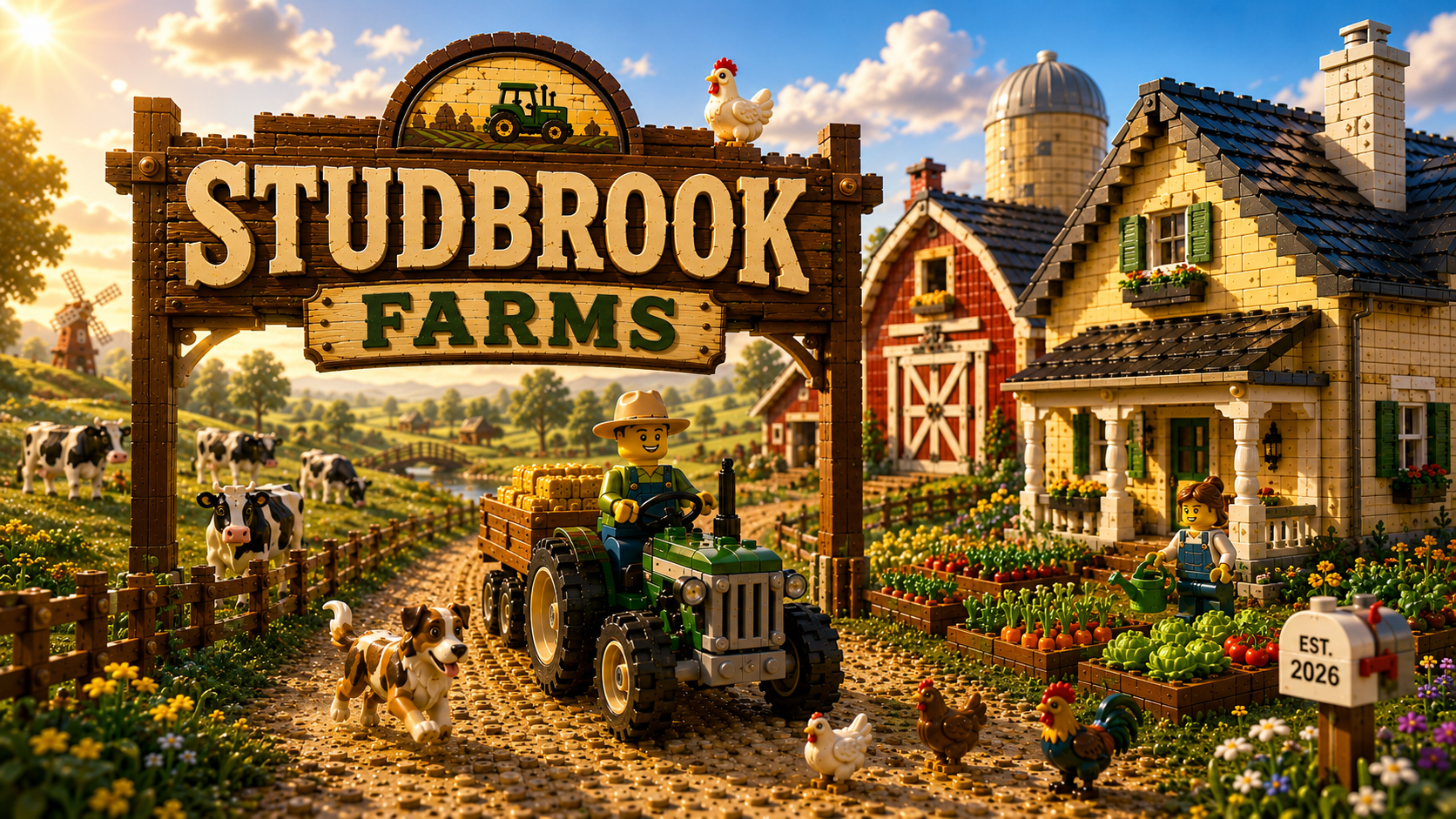 Studbrook Farms diorama