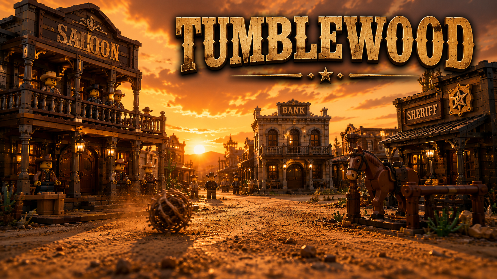 Tumblewood diorama